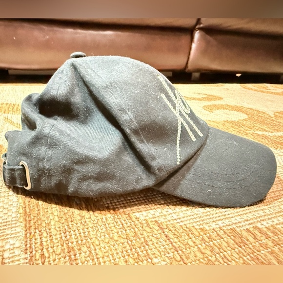 HARLEY Black signature rhinestone ball cap baseball hat.
New no tag. One size - Picture 3 of 6